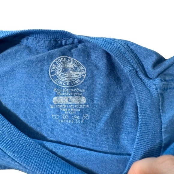 New Orleans Music Blue T-shirt women's size large - Picture 2 of 3